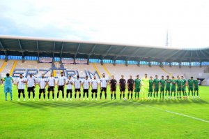 Yenilenen Kazım Karabekir Stadında ilk maç yapıldı