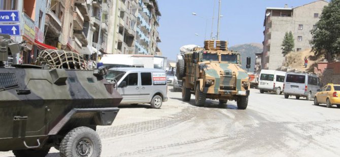 'Mavi bereliler' Şemdinli'de