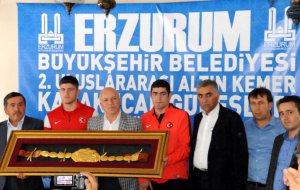 Avrupalı pehlivanlar Erzurum'da güreşecek