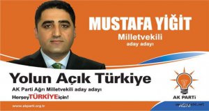 AK PARTİDE İLK İSTİFA MUSTAFA YİĞİT'TEN