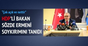 AB Bakanı HDP'li Konca'dan Ermeni açıklaması