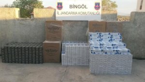 Bingöl'de kaçak sigara operasyonu