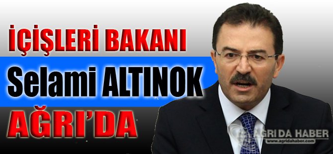 İçişleri Bakanı Altınok: Ağrı'da