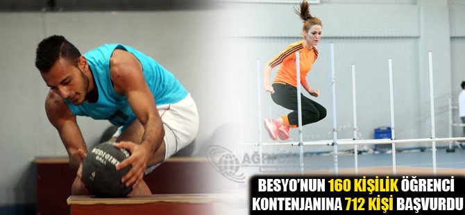 160 Kişik Boş Kontenjana 721 Lişi Başvurdu