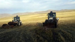 Digor'da 'Taş Toplama Projesi'