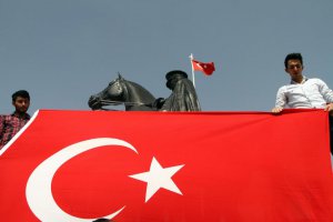 Ardahan'da teröre tepki yürüyüşü