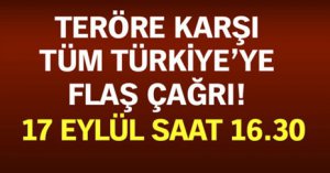 İş Dünyası ve STK'lardan Teröre Karşı Ortak Çağrı