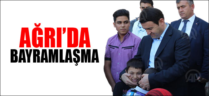 Ağrı'da Bayramlaşma