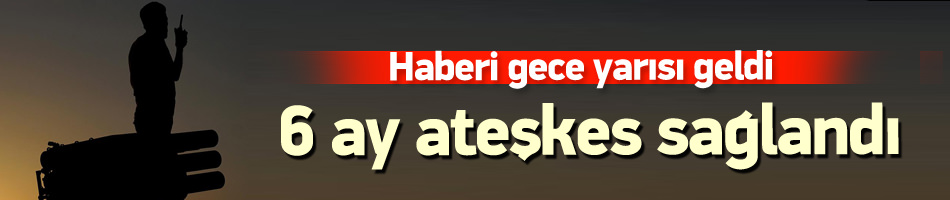 Suriye'de 3 bölgede 6 ay ateşkes sağlandı