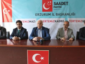Saadet Partisi Genel Başkanı Kamalak: