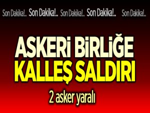 Silopi'de Hain saldırı: 2 Asker Yaralı