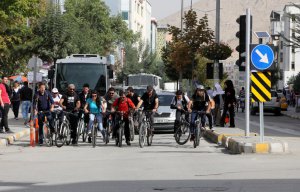 'Kalp sağlığı' için pedal çevirdiler