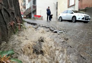 Bitlis'te sağanak taşkınlara neden oldu