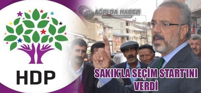 HDP Ağrı'da Seçim Çalışmalarına Başladı