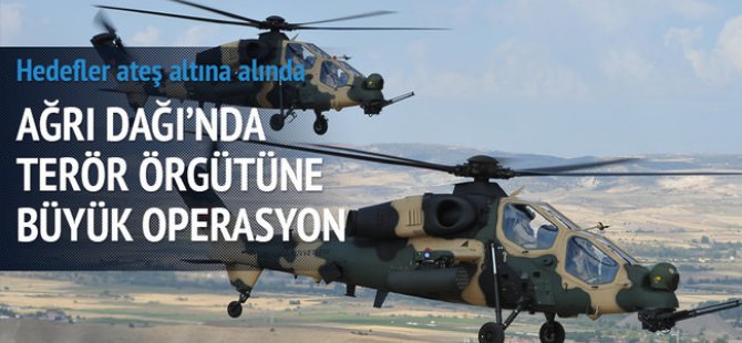 Ağrı Dağında Büyük Operasyon: 1,5 Ton Patlayıcı Ele Geçirildi