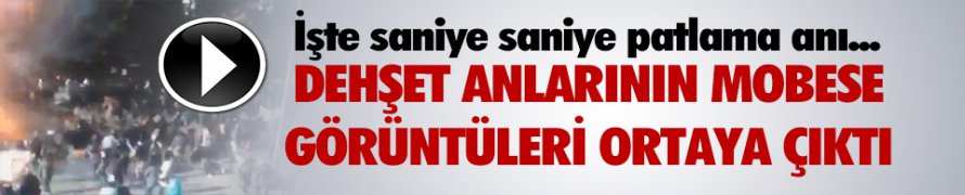 Ankara'daki Korkunç Saldırının MOBESE Görüntüleri Çıktı!