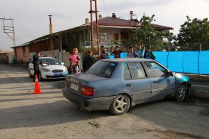 Üzümlü'de kaza 2 yaralı