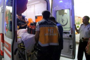 Elazığ'da kalp krizi geçiren hasta helikopterle taşındı