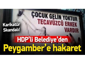 Diyarbakır'ın HDP'li Belediyesine Tepki! O Afişler Toplatıldı
