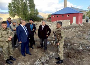 Kaymakam Karaman, köy ziyaretlerinde bulundu