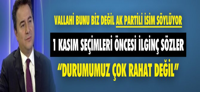 Ali Babacan'dan Seçim Sonuçları İlginç Çıkışı