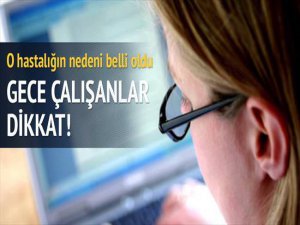 Gece çalışmak insan vicuduna zararları Gece çalışmak insan vicuduna zararları
