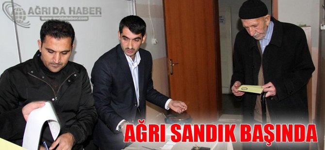 Ağrı Halkı 26.Dönem Milletvekilleri İçin Sandık Başında