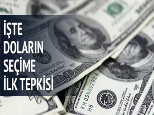 İşte doların seçim sonuçlarına tepkisi