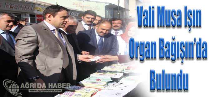 Ağrı'da Organ Bağışı Haftası Etkinliği