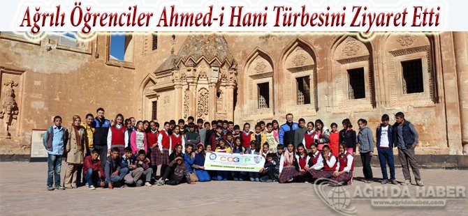 Ağrılı Öğrenciler Ahmed-i Hani Türbesini Ziyaret Etti