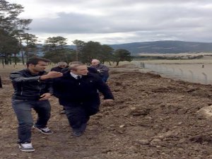 Kaymakam Karaman, Hamamlı'yı dolaştı