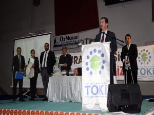 Malatya'da TOKİ konutları için kura çekilişi yapıldı