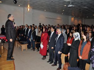 İl Milli Eğitim Müdürlüğü öğretmenlere seminer verildi