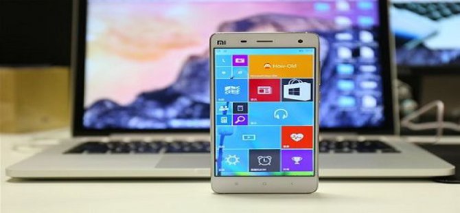 Xiaomi Mi 4'ün Windows 10 Mobile sürümü çıktı Fiyatı Belli Oldu