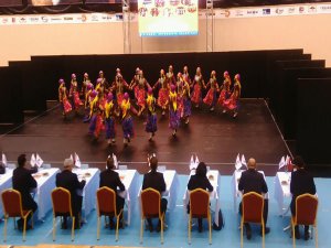 halk oyunlarında Türkiye 4.sü oldu