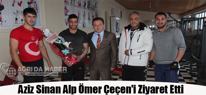 Aziz Sinan Alp Ömer Çeçen'i Ziyaret Etti