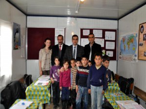 Eğitim Müdürü Necdet köy okullarını ziyaret etti