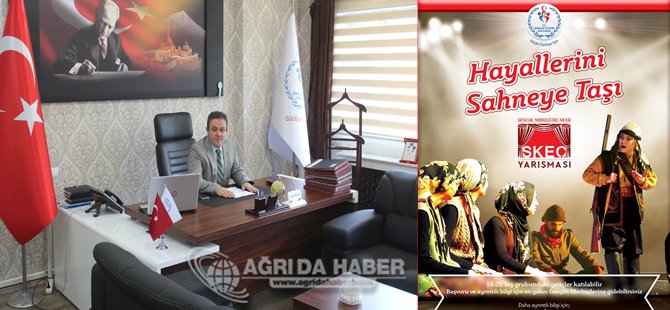 Ağrı Gençlik Hizmetleri Hayallerini Sahneye Taşı Projesi