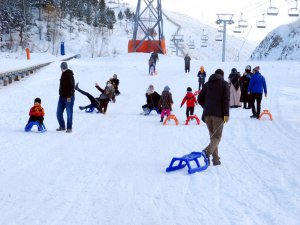 Palandöken'de kayak keyfi