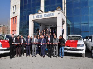 İl Özel İdaresine alınan araçlar hizmete