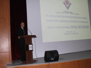 Hakkari'de TÜBİTAK bilgilendirme