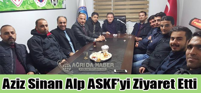 Aziz Sinan Alp ASKF'yi Ziyaret Etti