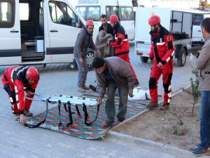 İnosar'dan Hekimhan'da Deprem Tatbikatı