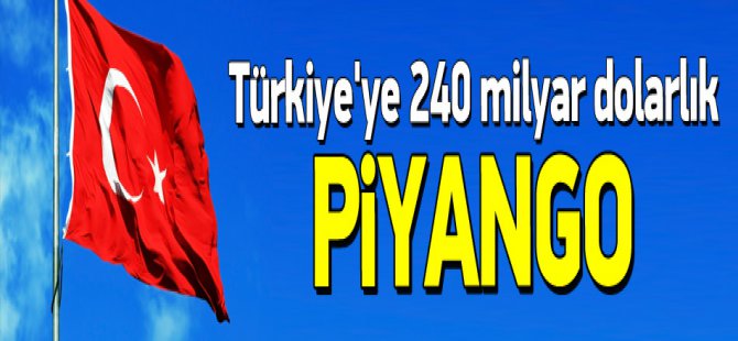 Türkiye'ye Suudi Arabistan 240 milyar dolarlık piyango