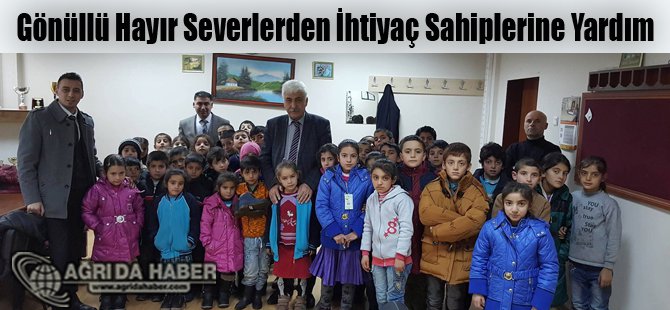 Gönüllü Hayır Severlerden İhtiyaç Sahiplerine Yardım