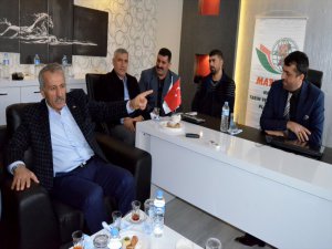 Malatya Ak Parti Milletvekili Şahin Mathap'ı Ziyaret Etti