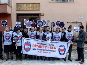 Van'da Diyaneti'ne Sahip Çık Eylemi yapıldı