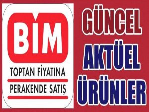 İşte Merak edilen BİM 29 Ocak 2016 Aktüel Ürünleri