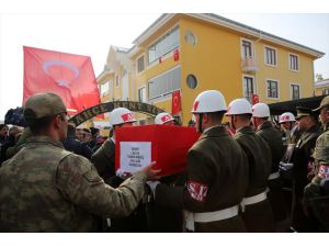 Şehit Jandarma Astsubay Meriç Son Yolculuğuna Uğurlandı