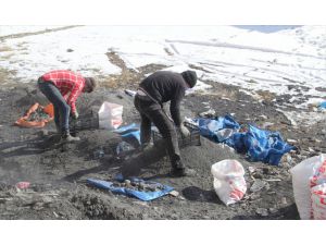 İki Kardeş Çöpten Topladıkları Yanmamış Kömürü Satarak Geçiniyor